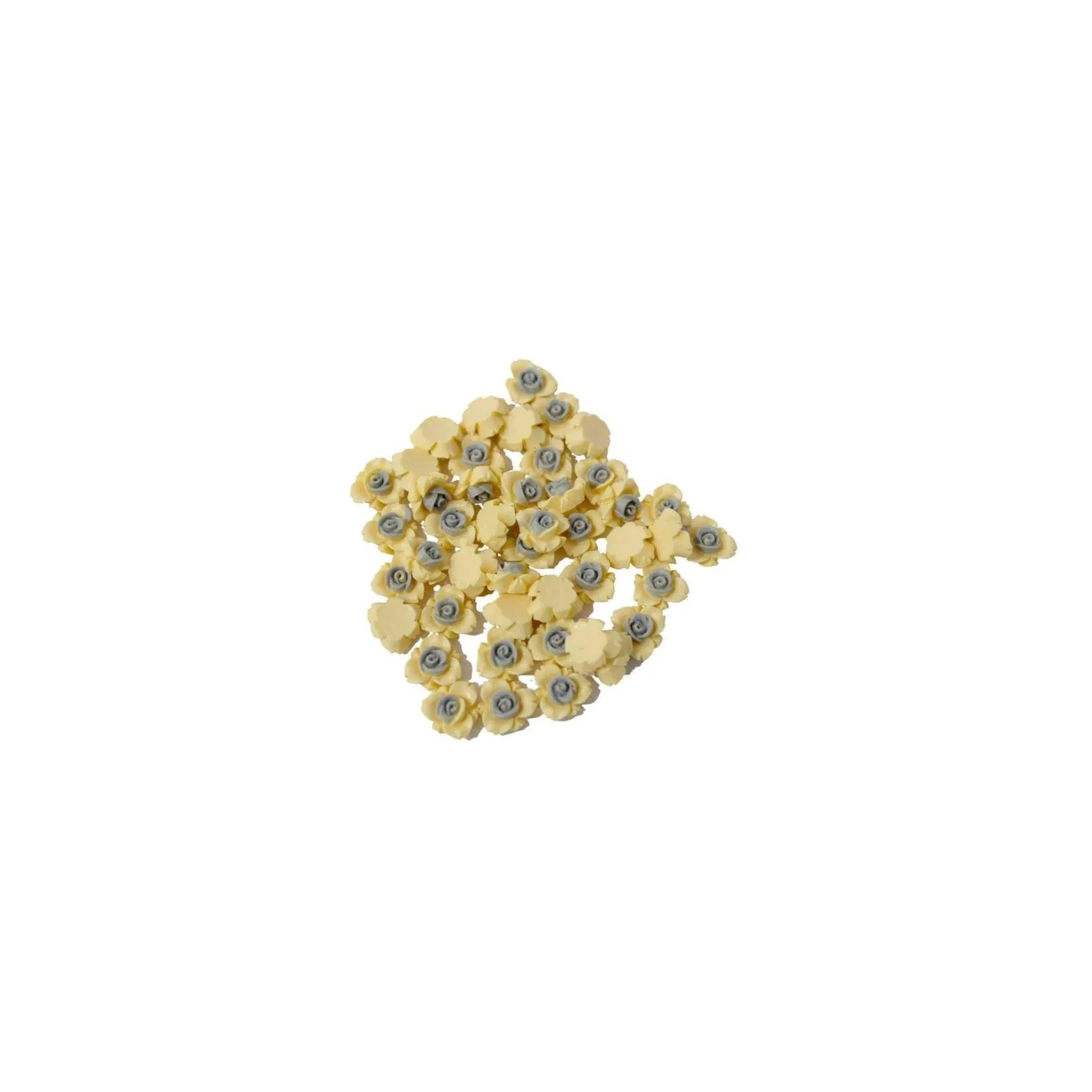 🌸 Exquisite Resin 3D Paan Flower Cabochons | 12mm | 100/300/500 Pcs 🌼