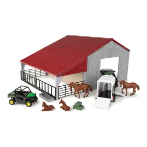 1:32 John Deere Weathered Barn Play Toy Set