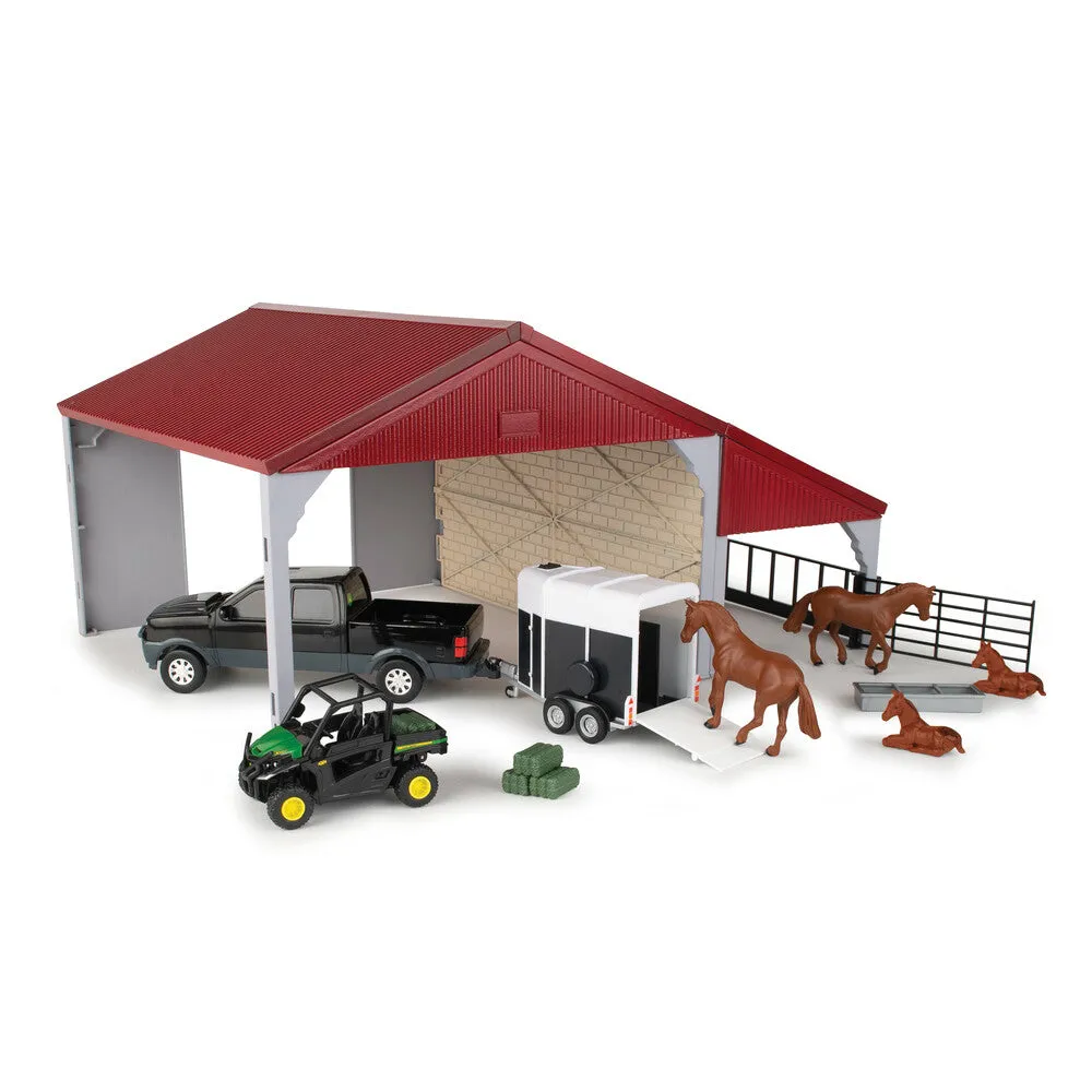 1:32 John Deere Weathered Barn Play Toy Set