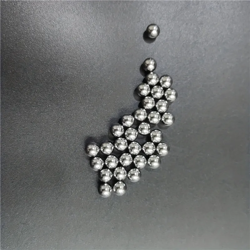 50 High Carbon Steel Beads for Industrial Accessories