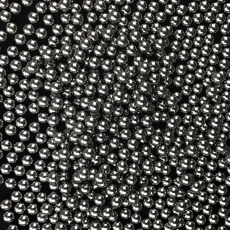 50 High Carbon Steel Beads for Industrial Accessories