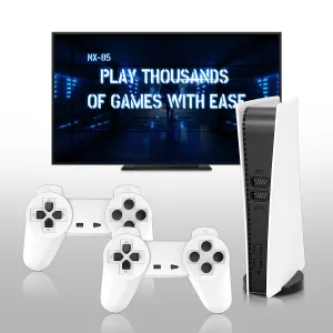 8-Bit Game Console With 2 Wireless Controllers NX-85