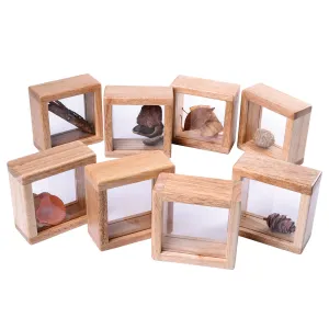 8-Piece Discovery Windows | Fill & Learn Wooden Blocks