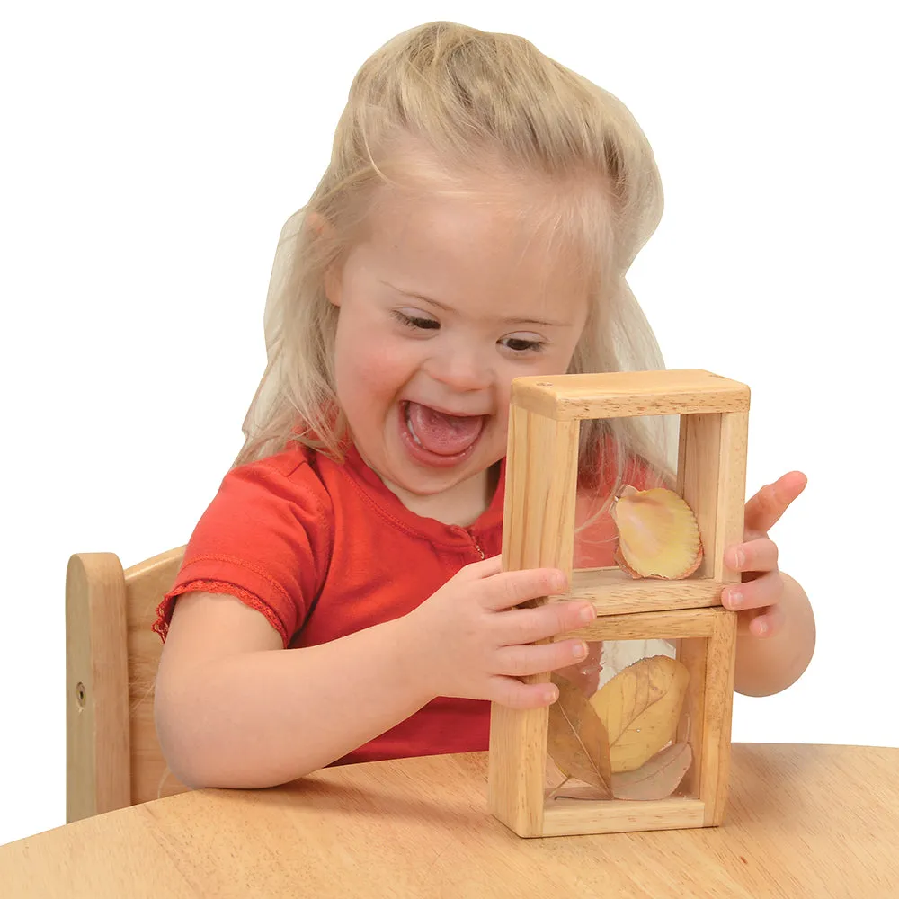 8-Piece Discovery Windows | Fill & Learn Wooden Blocks