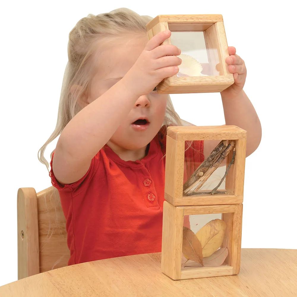 8-Piece Discovery Windows | Fill & Learn Wooden Blocks