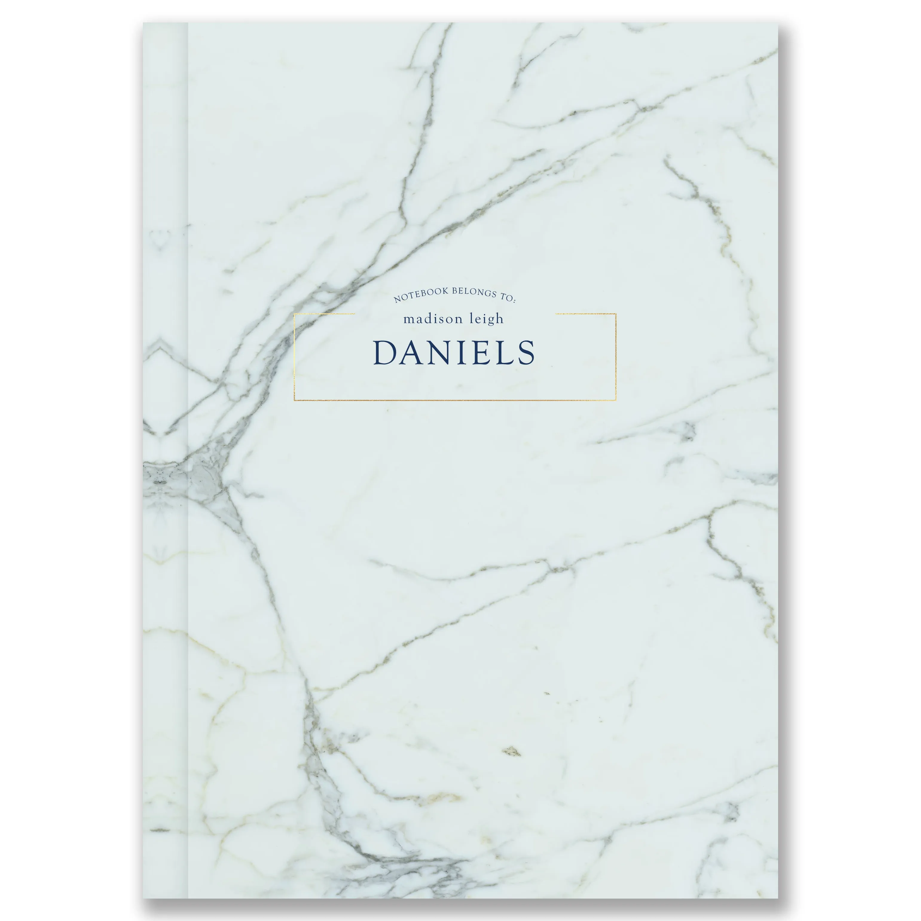 A5 Hardcover Marble Custom Notebook