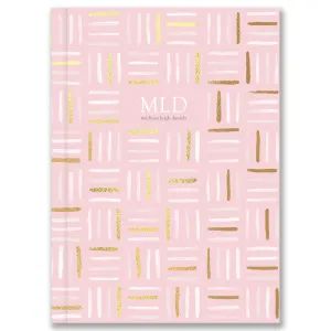 A5 Hardcover Trellis Custom Notebook