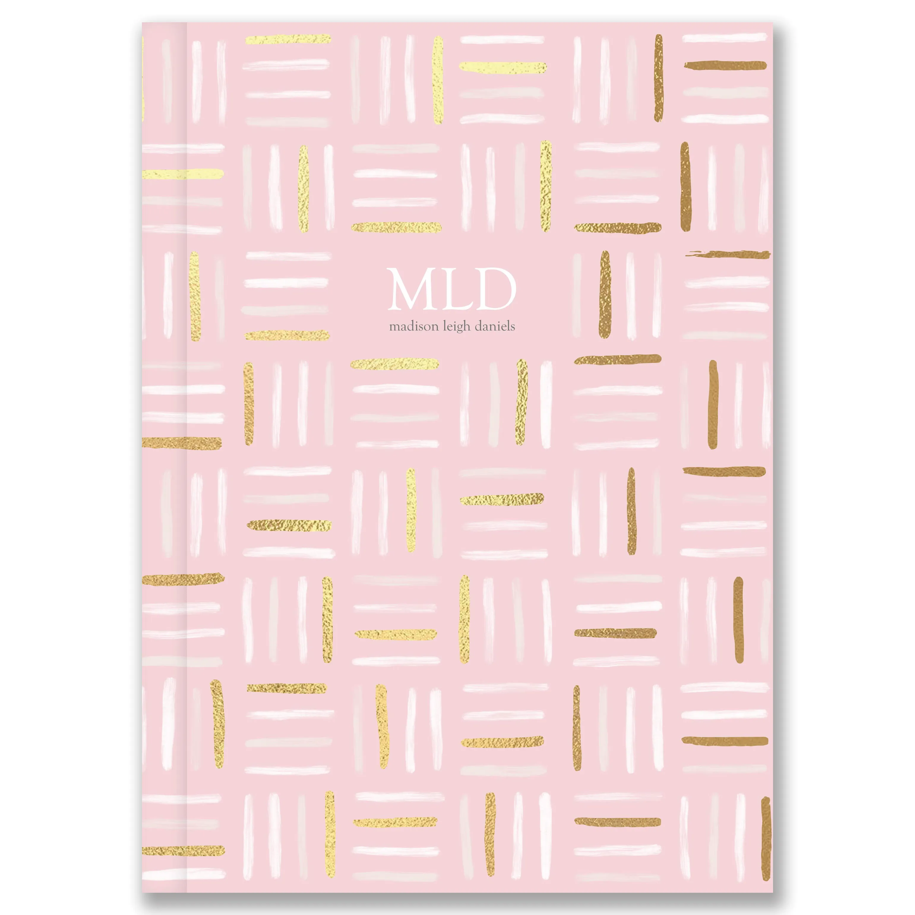 A5 Hardcover Trellis Custom Notebook