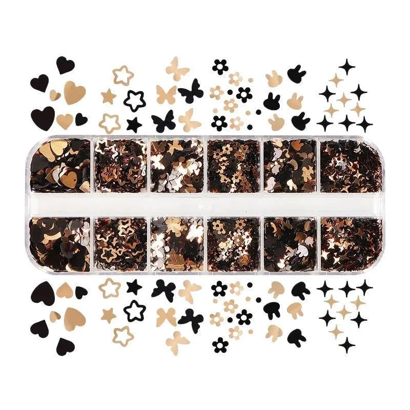 Alphabet Resin Sequins Kit: Sparkling Holographic Jewelry Making & Art