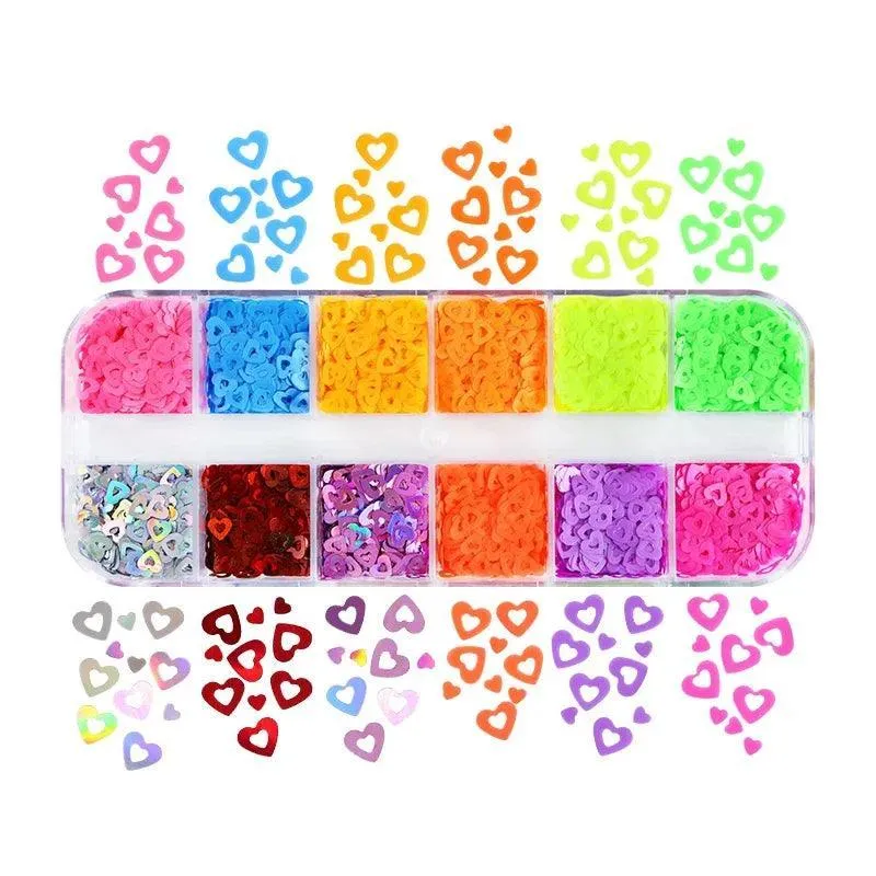Alphabet Resin Sequins Kit: Sparkling Holographic Jewelry Making & Art