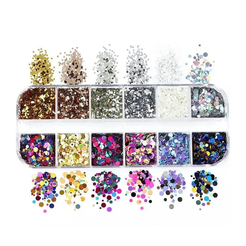 Alphabet Resin Sequins Kit: Sparkling Holographic Jewelry Making & Art