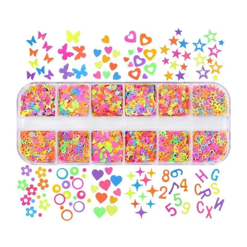 Alphabet Resin Sequins Kit: Sparkling Holographic Jewelry Making & Art