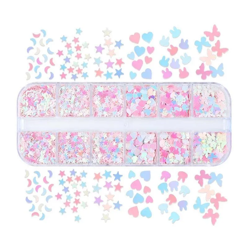 Alphabet Resin Sequins Kit: Sparkling Holographic Jewelry Making & Art