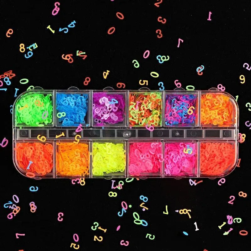 Alphabet Resin Sequins Kit: Sparkling Holographic Jewelry Making & Art