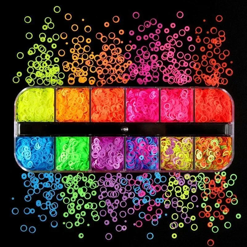 Alphabet Resin Sequins Kit: Sparkling Holographic Jewelry Making & Art
