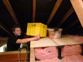 Attic Island Loft Storage Stilts DIY Kits - 2.16sqm, 3 stilt kit