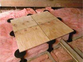Attic Island Loft Storage Stilts DIY Kits - 2.16sqm, 3 stilt kit
