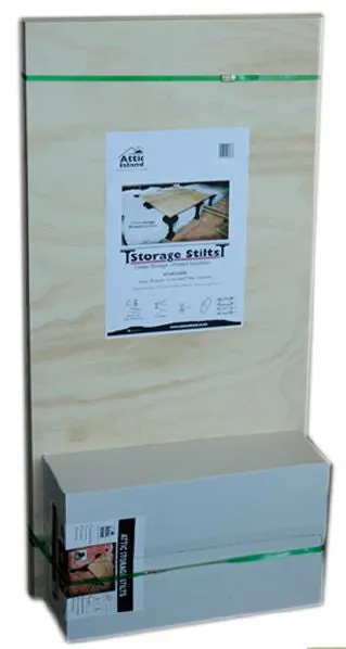 Attic Island Loft Storage Stilts DIY Kits - 2.16sqm, 3 stilt kit