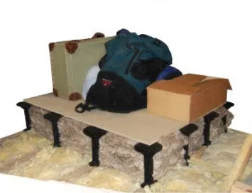 Attic Island Loft Storage Stilts DIY Kits - 2.16sqm, 3 stilt kit