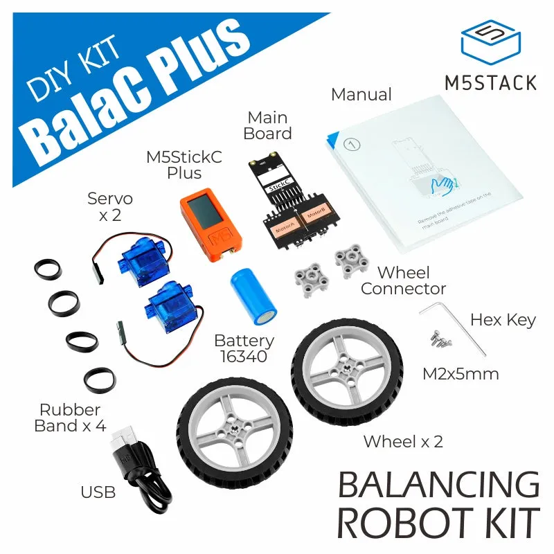 BALA-C PLUS ESP32 Self-Balancing Robot Kit
