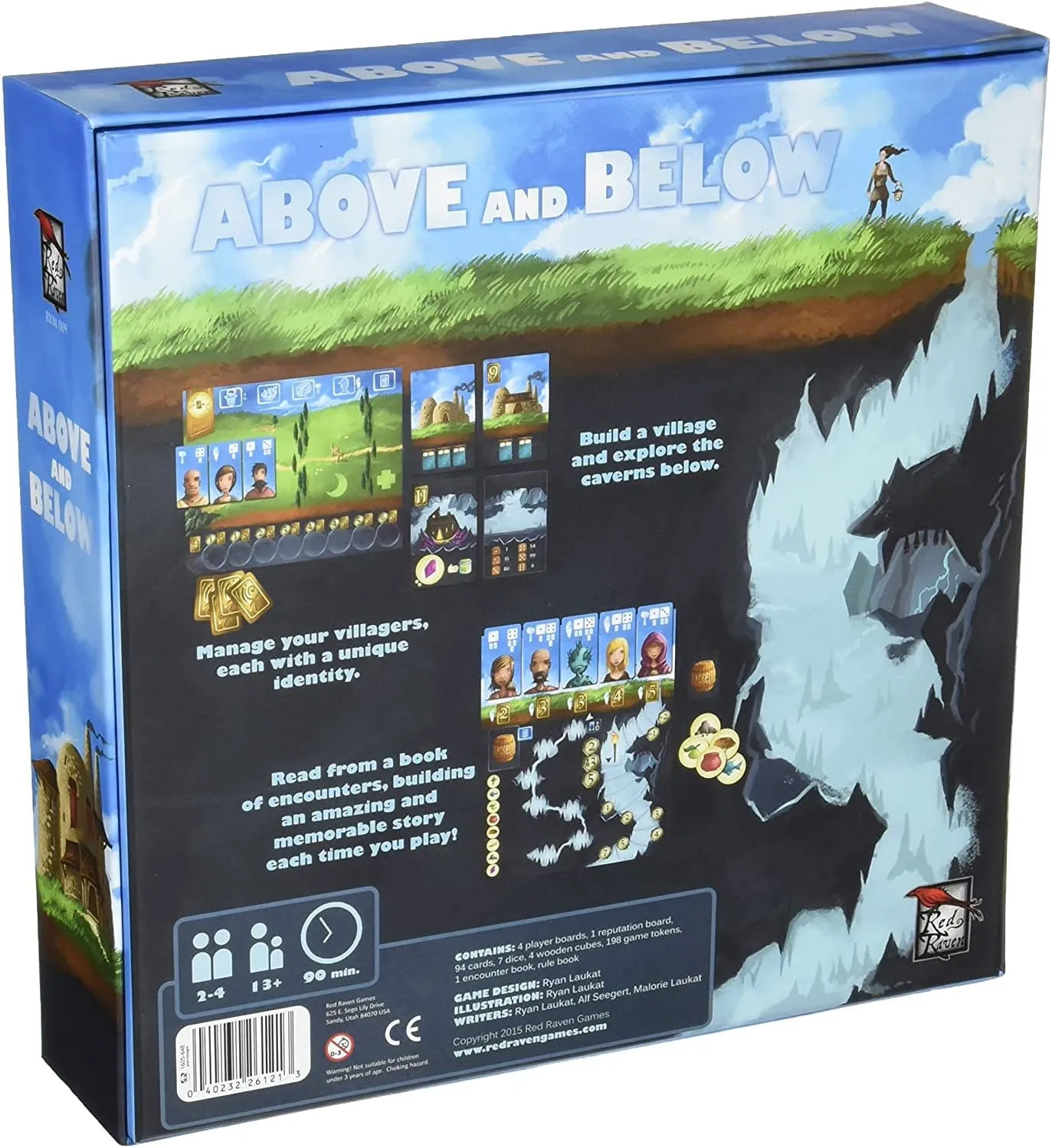 Board game Red Raven: Above and Below