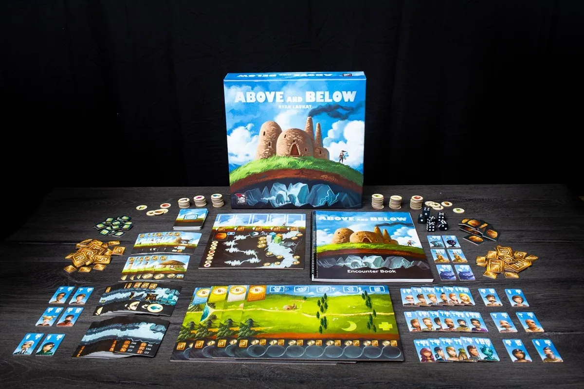 Board game Red Raven: Above and Below