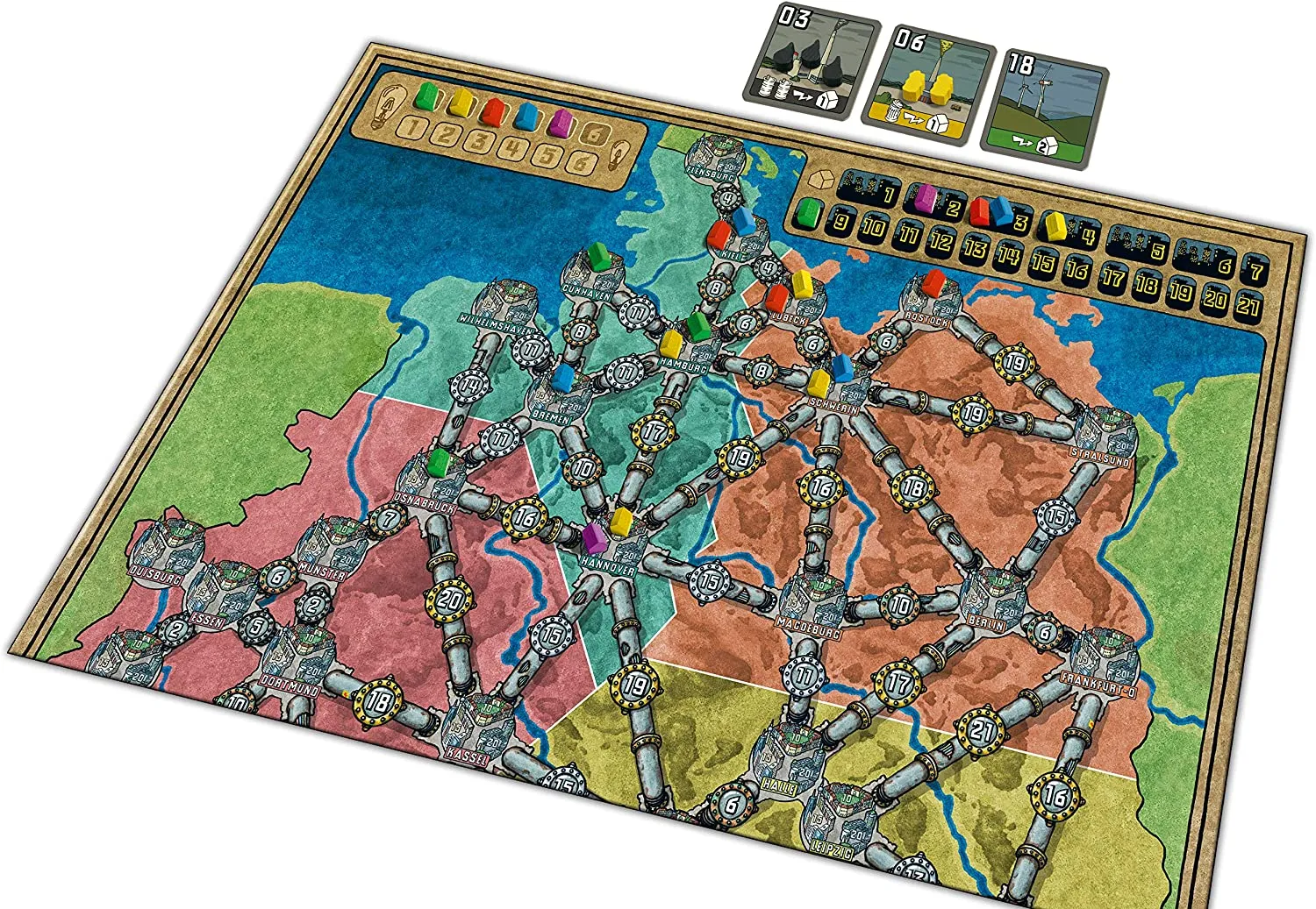 Board game Rio Grande Games: Power Grid Recharged