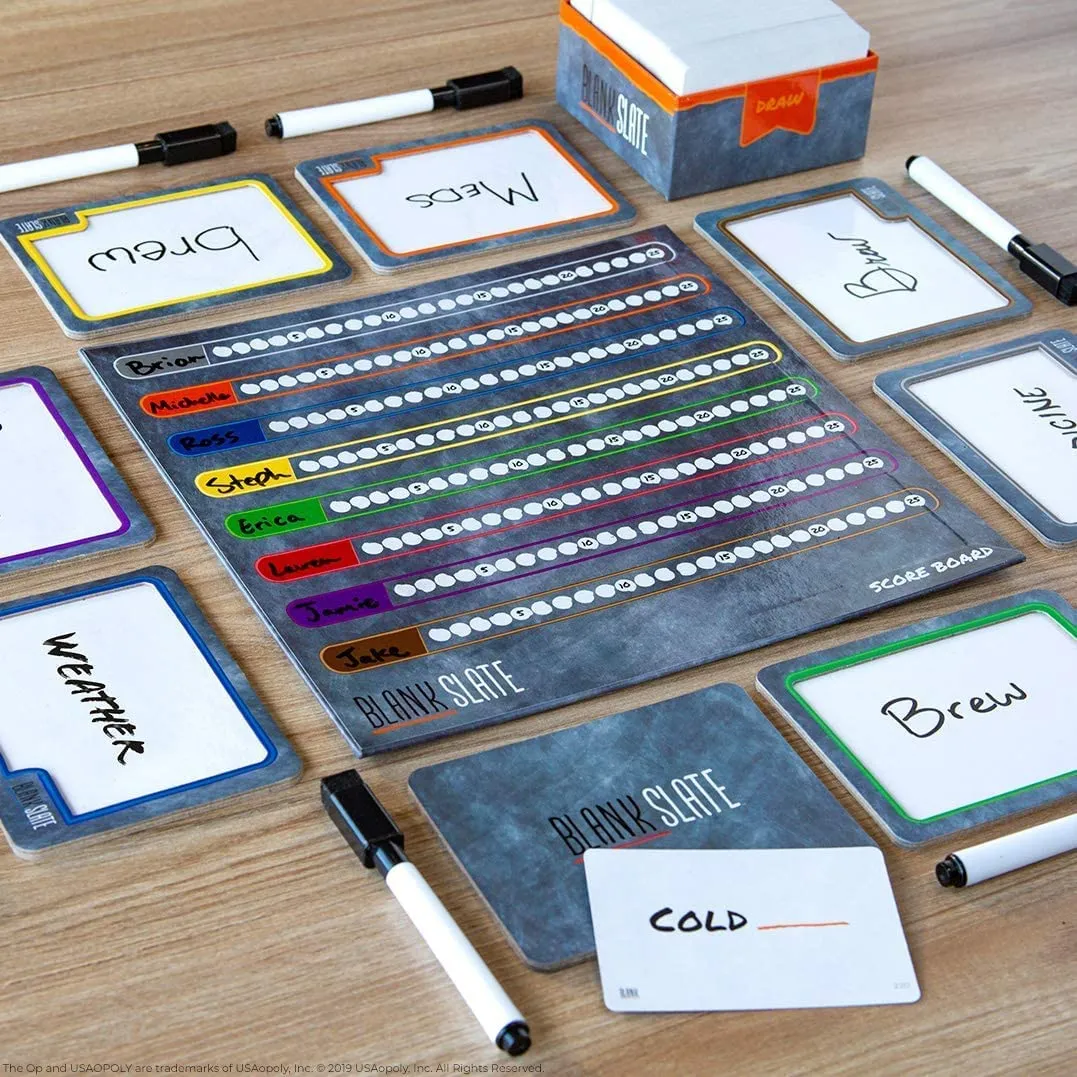 Board game Usaopoly Blank Slate: The Game Where Great Minds Think Alike