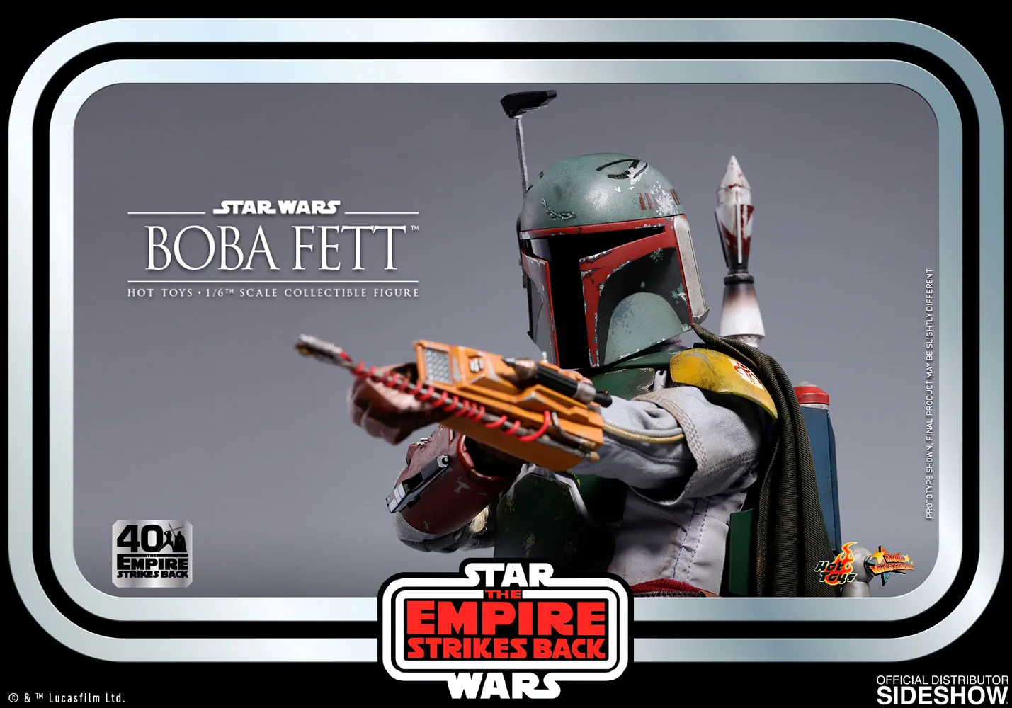 Boba Fett Star Wars Empire Strikes Back 40th Anniversary Sixth Scale Figure