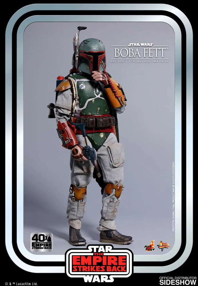Boba Fett Star Wars Empire Strikes Back 40th Anniversary Sixth Scale Figure