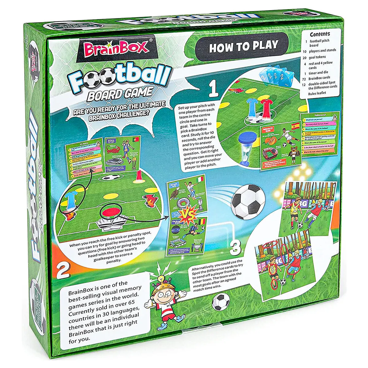 BrainBox Football Board Game
