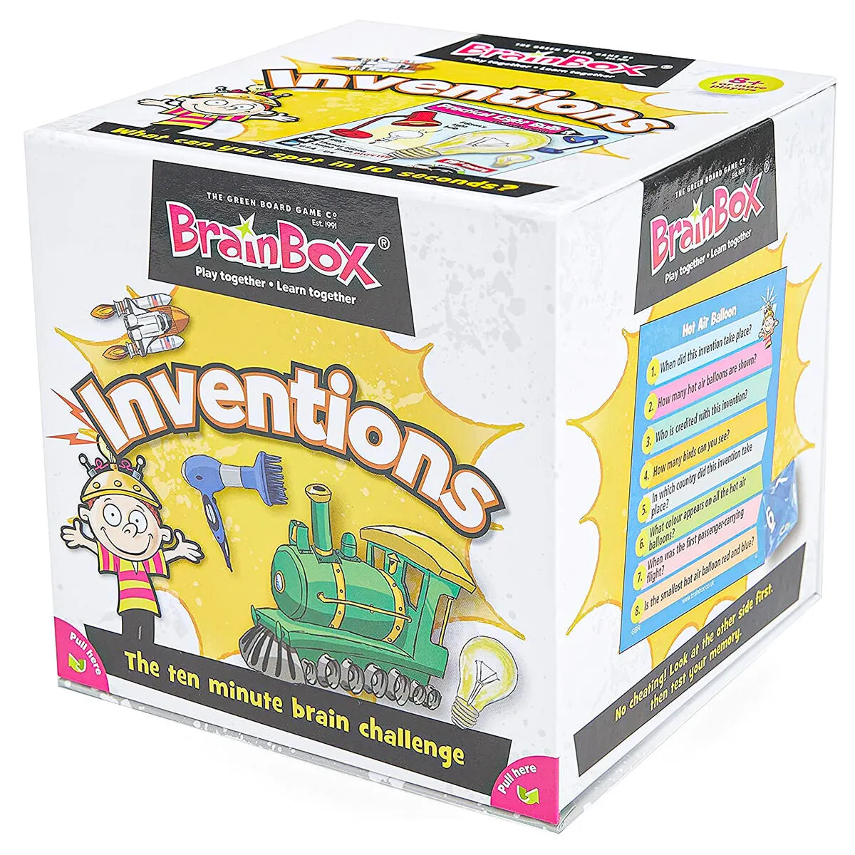 BrainBox Inventions Card Game
