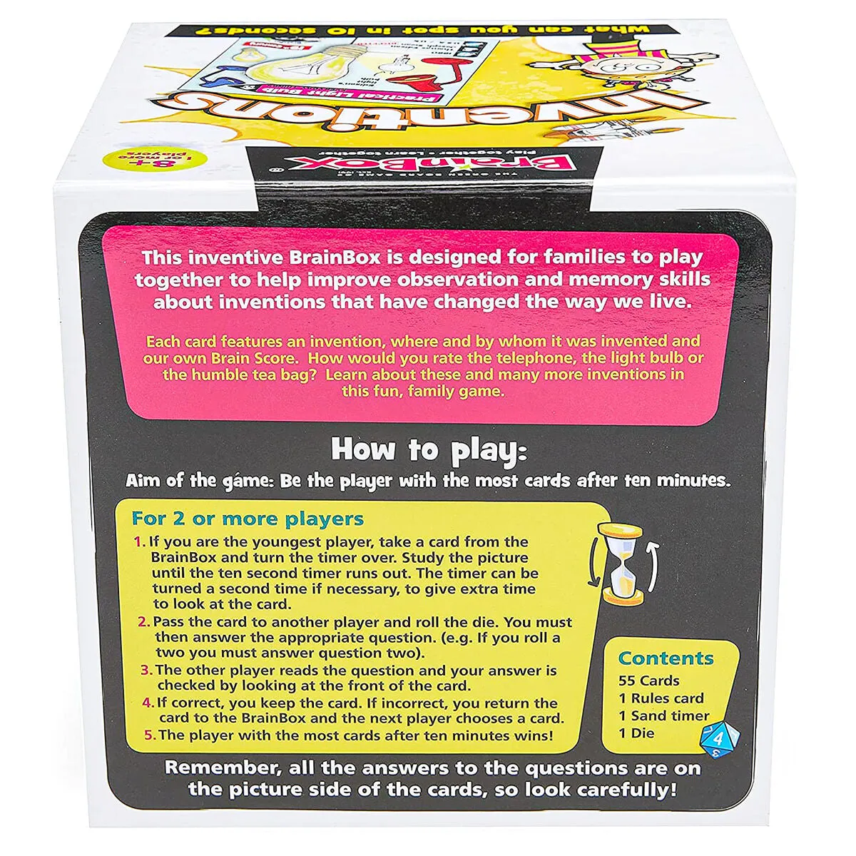 BrainBox Inventions Card Game