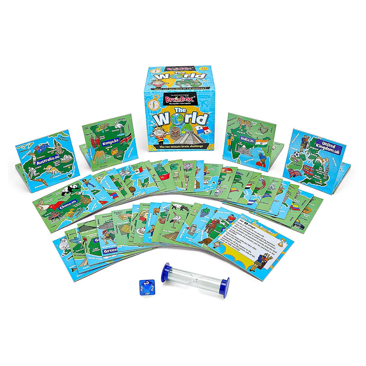 BrainBox The World Card Game