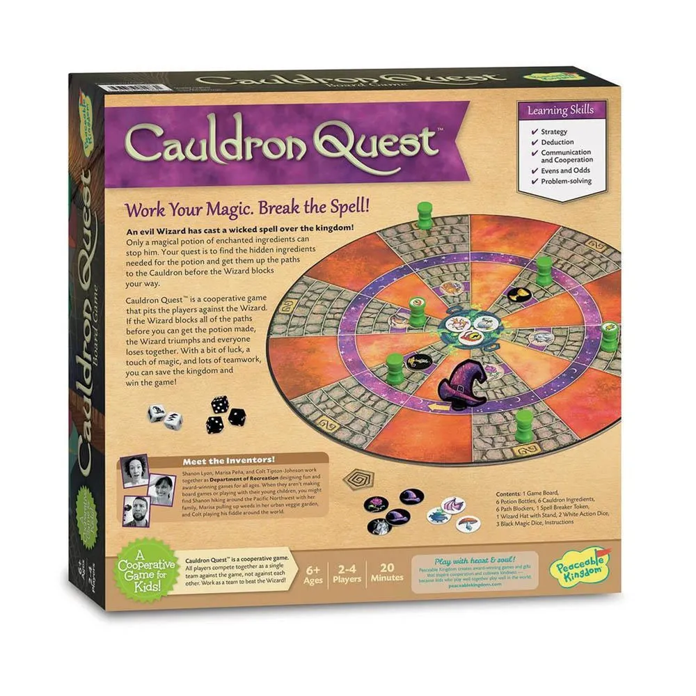 Cauldron Quest game