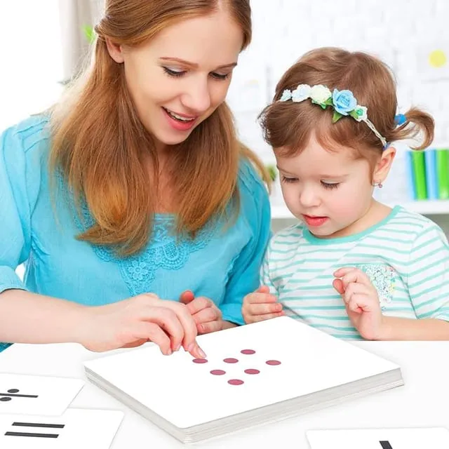 Clapjoy Fun With Dots & Numbers Flashcards For 6  Months Babies