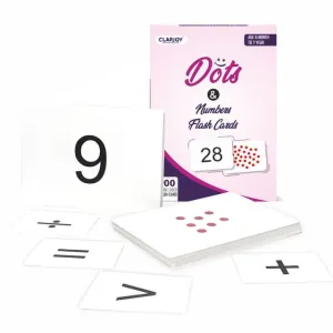 Clapjoy Fun With Dots & Numbers Flashcards For 6  Months Babies