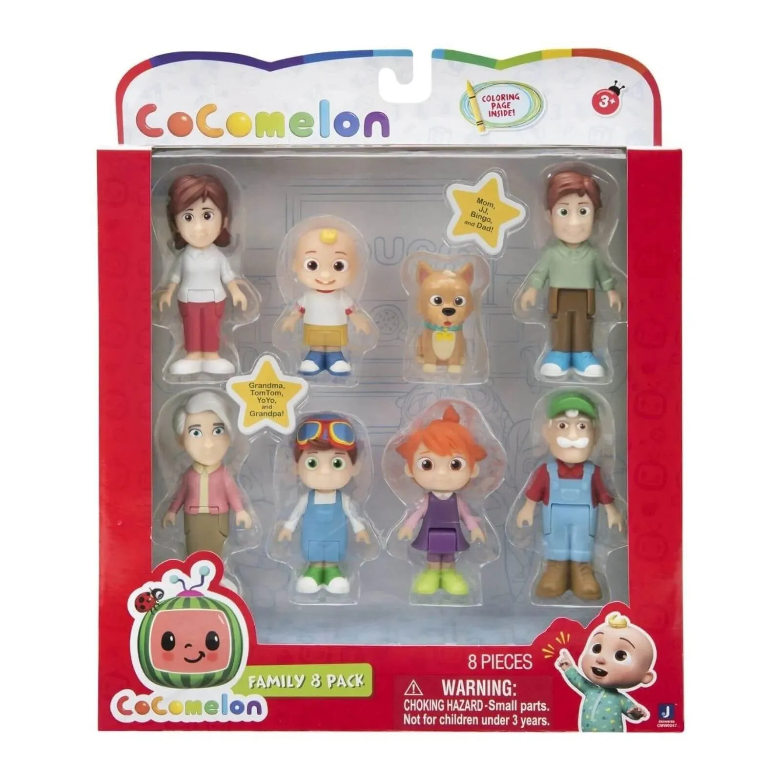 CoComelon 8 Figure Pack - Family