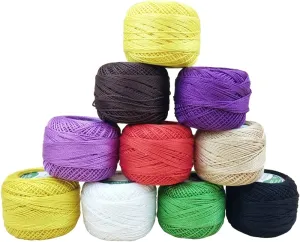 Cotton Pearl Asstd. Colour 5gm
