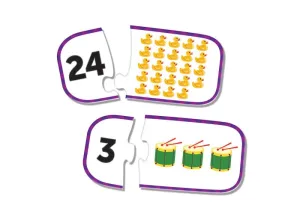 Counting Puzzle Cards