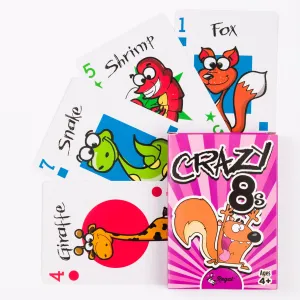 Crazy 8's Classic Card Game, Single Deck