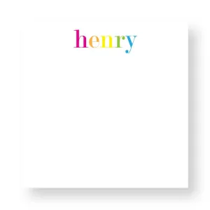 Custom Notepad Rainbow 2