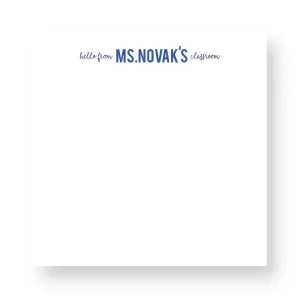 Custom Notepad Teacher 4