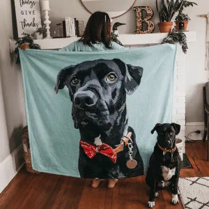 Custom Pet Fleece Blanket