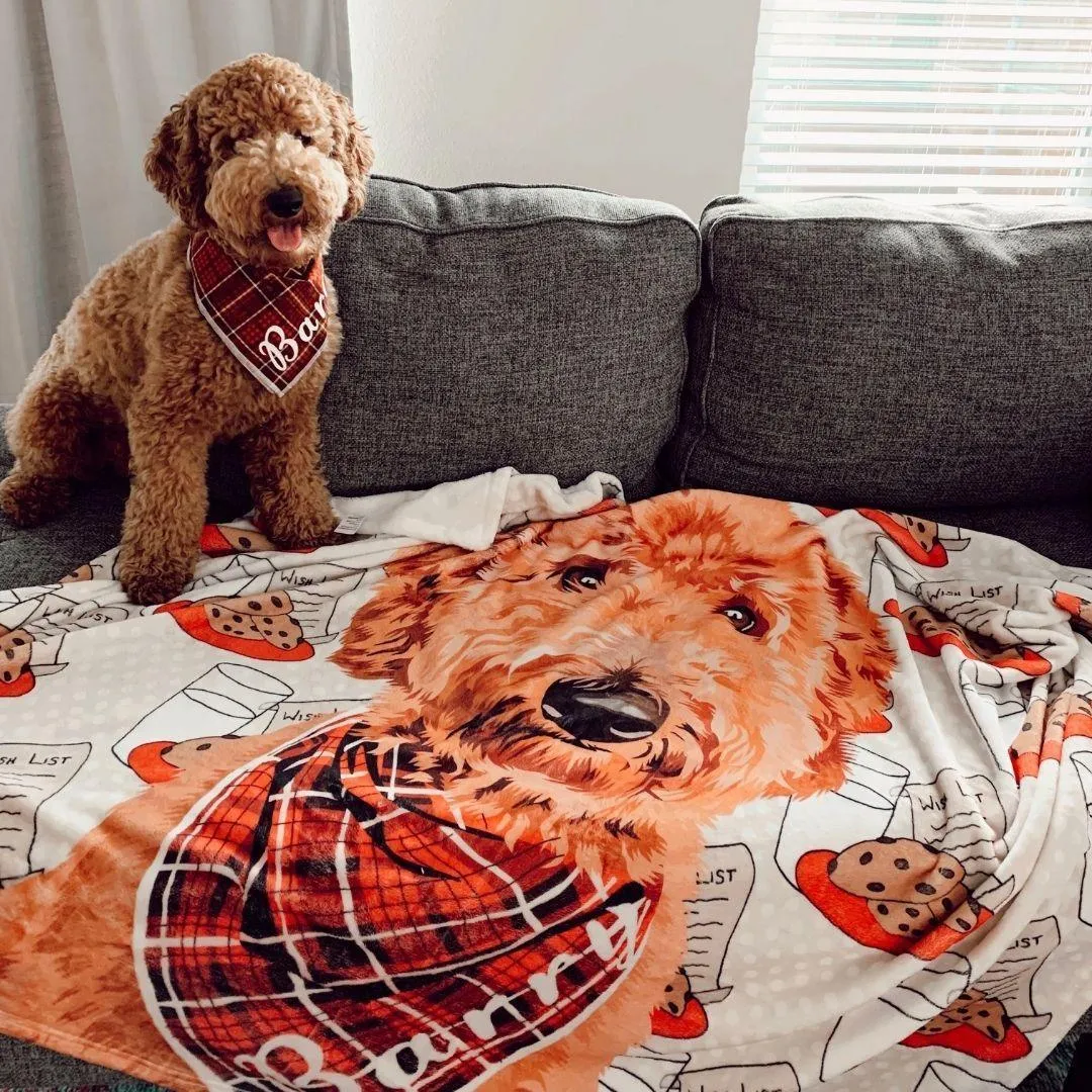 Custom Pet Fleece Blanket