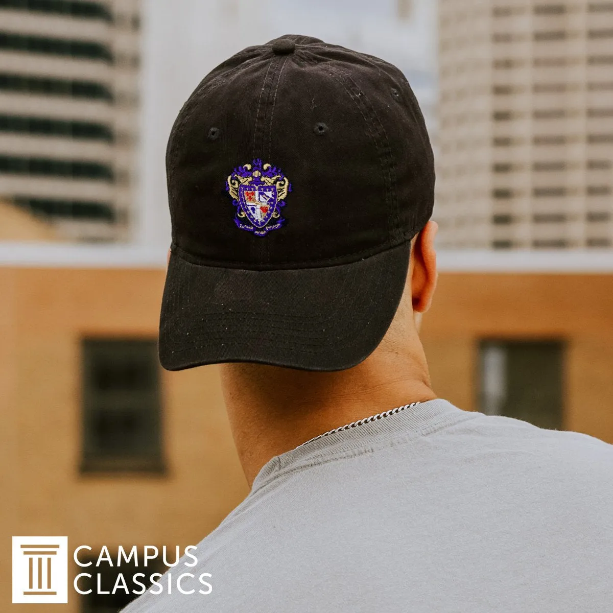 Delta Upsilon Classic Crest Ball Cap