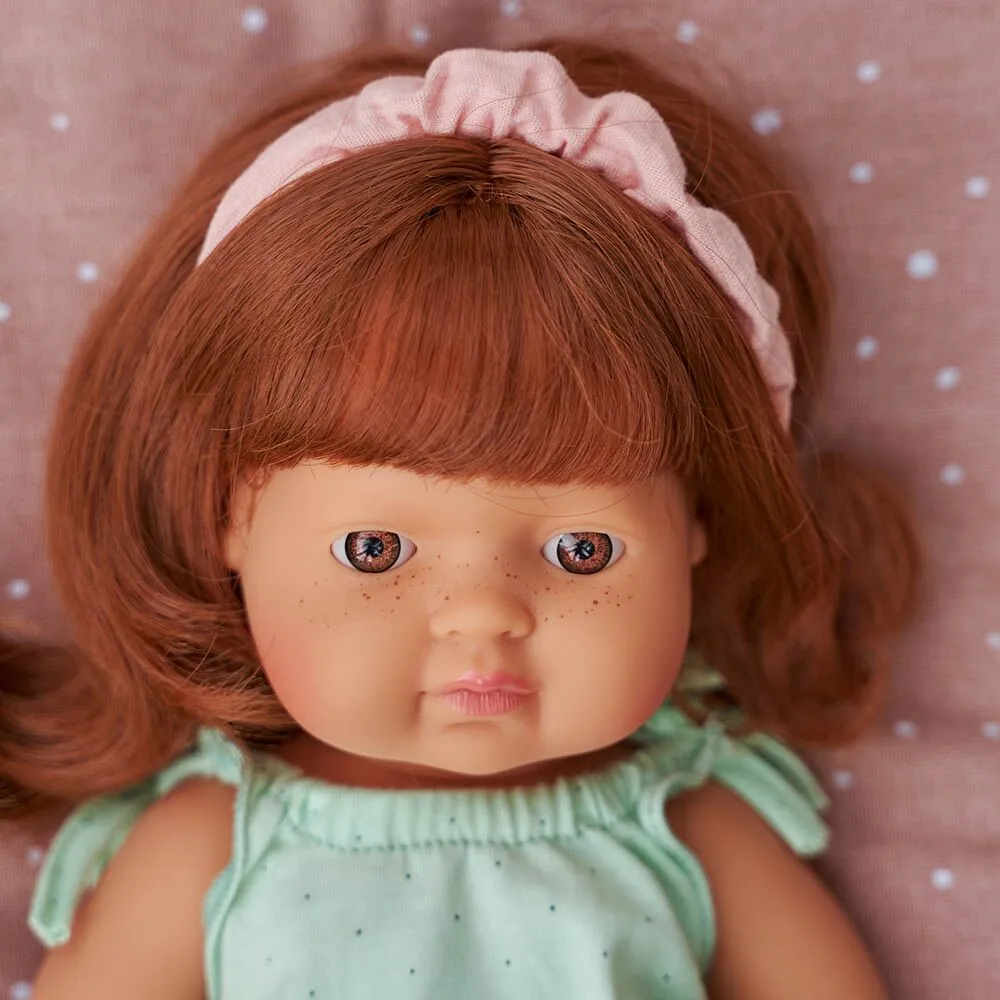 Doll - Anatomically Correct Baby, Caucasian Girl, Red Head
