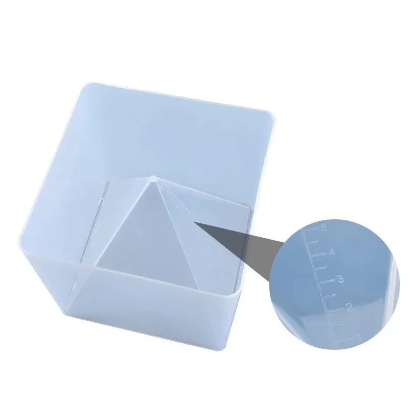 ELMAS Super Large Pyramid Silicone Mold for DIY Jewelry Crafts