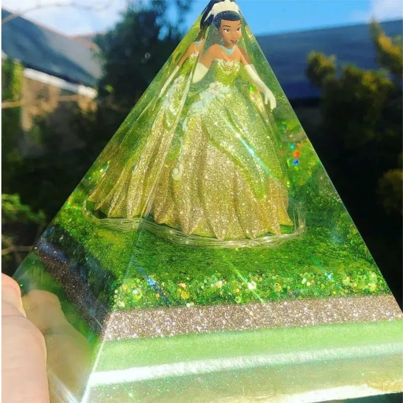 ELMAS Super Large Pyramid Silicone Mold for DIY Jewelry Crafts
