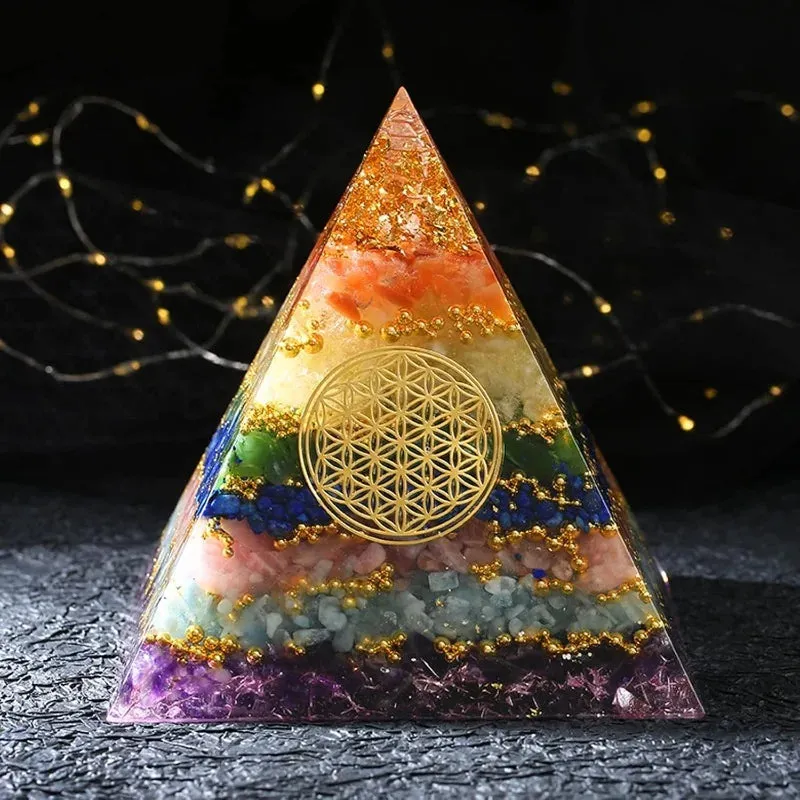ELMAS Super Large Pyramid Silicone Mold for DIY Jewelry Crafts